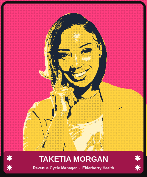 Taketia Morgan &mdash; pop-art portrait